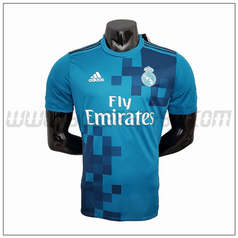 Tercera Camiseta Futbol Real Madrid Retro 2017/2018
