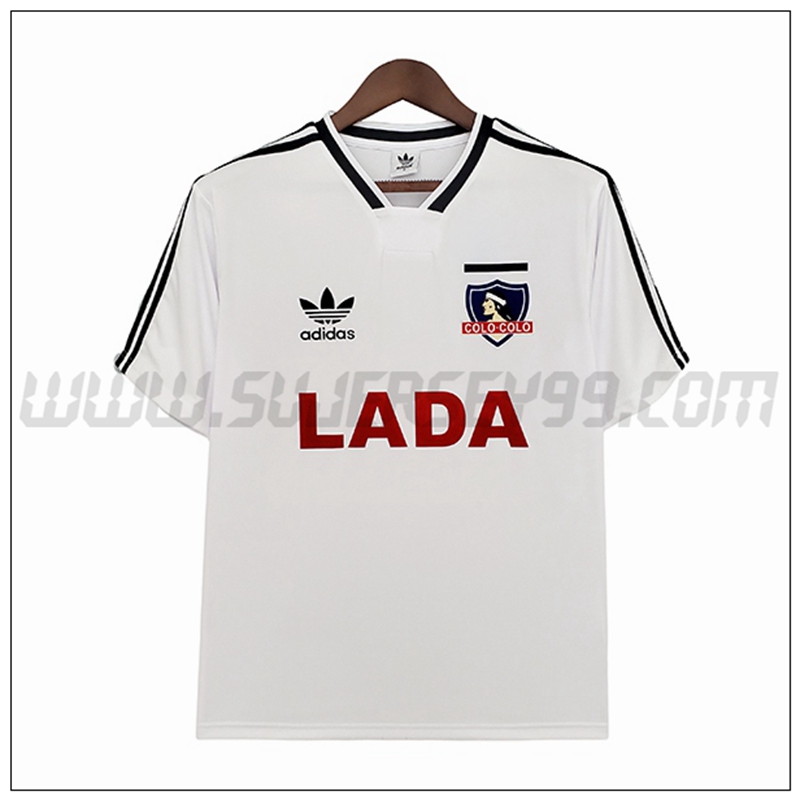 Primera Camiseta Futbol Colo Colo Retro 1991