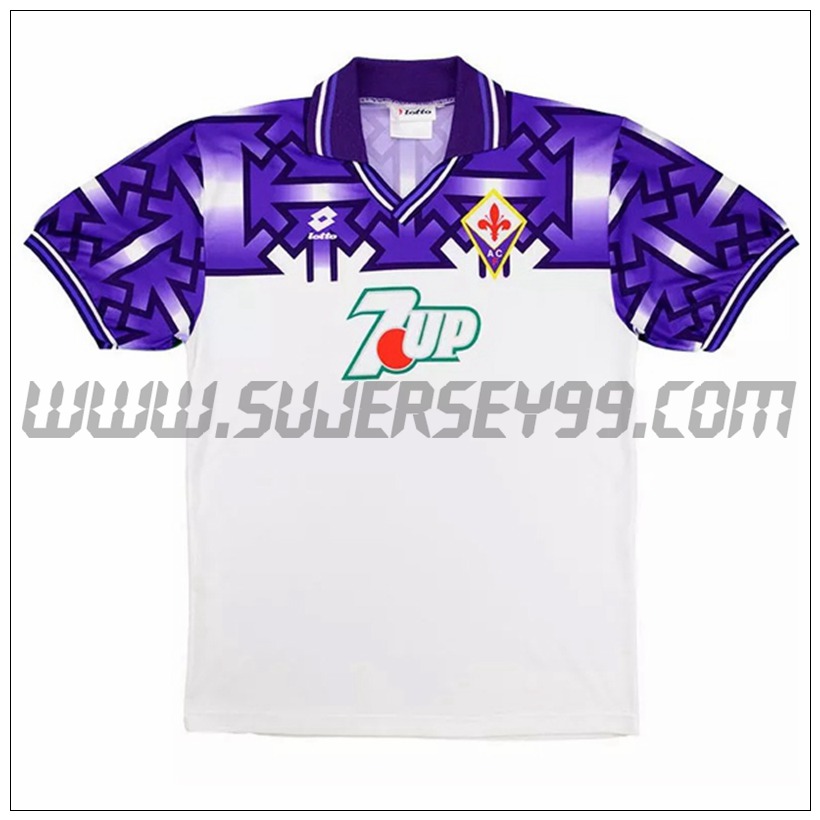Camiseta Futbol ACF Fiorentina Retro Segunda 1992/1993