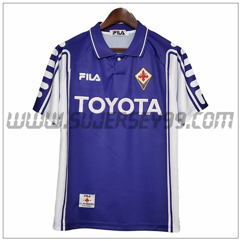 Camiseta Futbol ACF Fiorentina Retro Primera 1999/2000