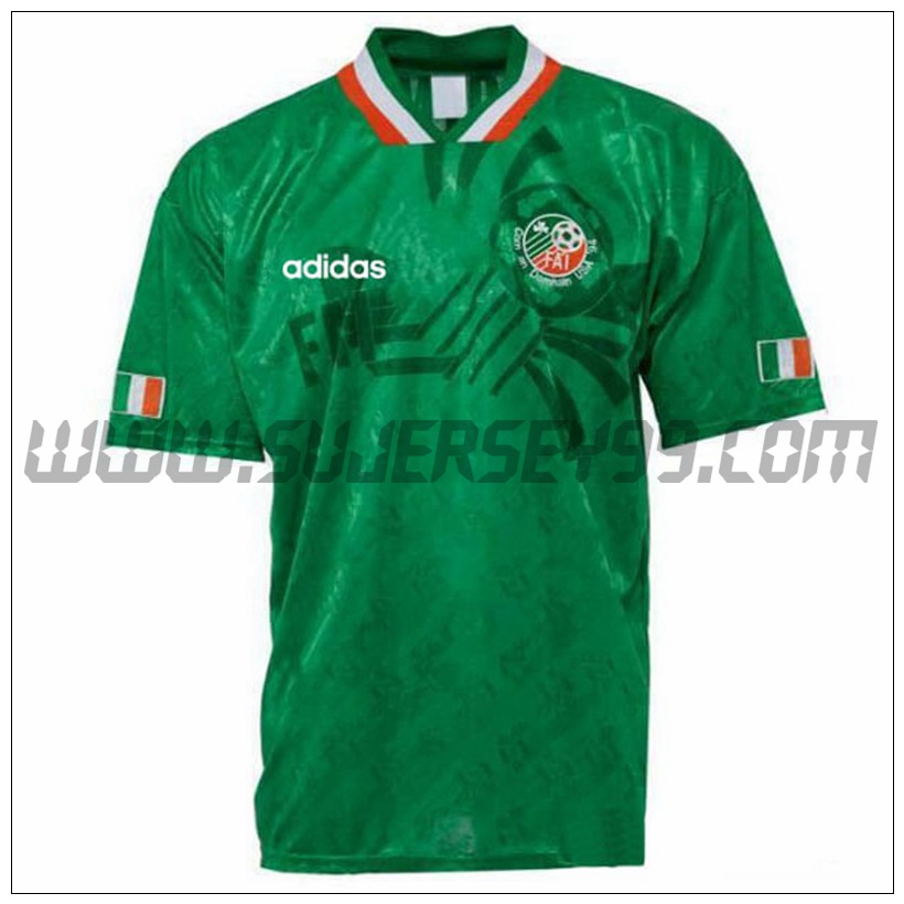 Camiseta Futbol Irlanda Retro Primera 1994
