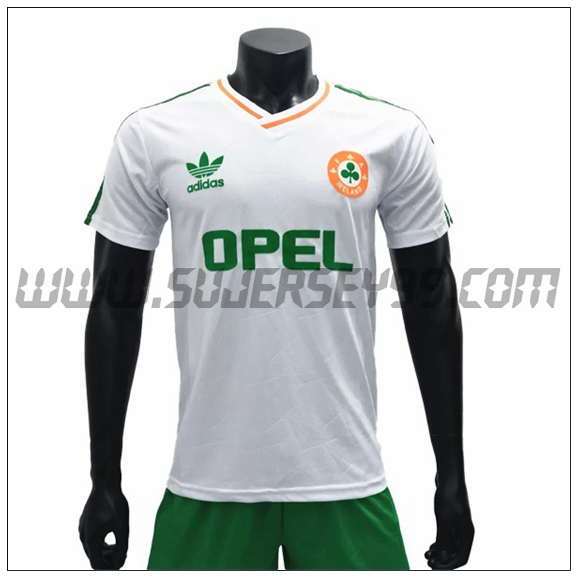 Camiseta Futbol Irlanda Retro Segunda 1990/1992