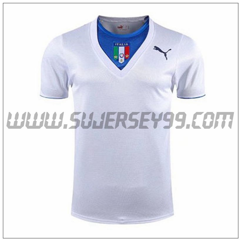 Camiseta Futbol Italia Retro Segunda Copa Mundial 2006