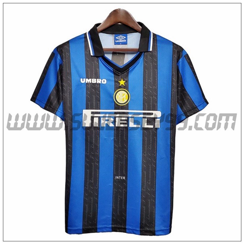 Camiseta Futbol Inter Milan Retro Primera 1997/1998