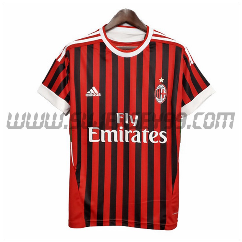 Camiseta Futbol AC Milan Retro Primera 2002/2003