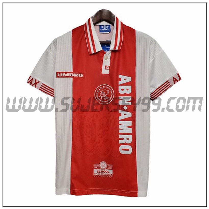 Camiseta Futbol AFC Ajax Retro Primera 1997/1998