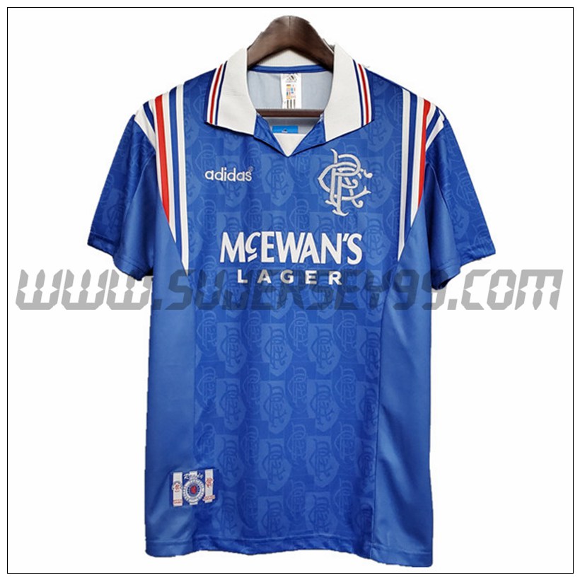 Camiseta Futbol Rangers FC Retro Primera 1996/1997