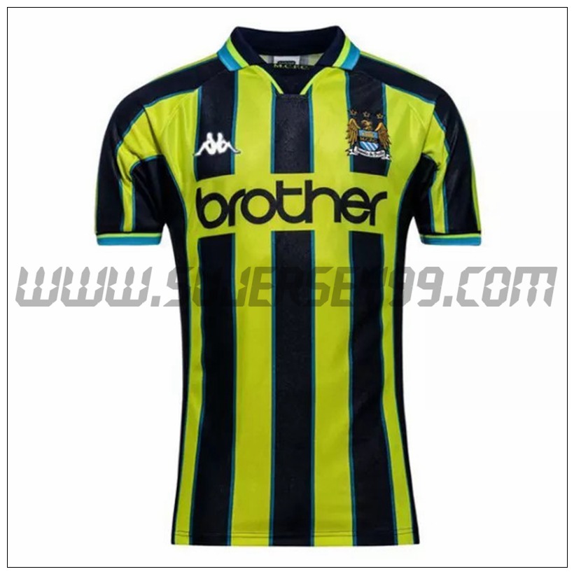 Camiseta Futbol Manchester City Retro Primera 1998/1999