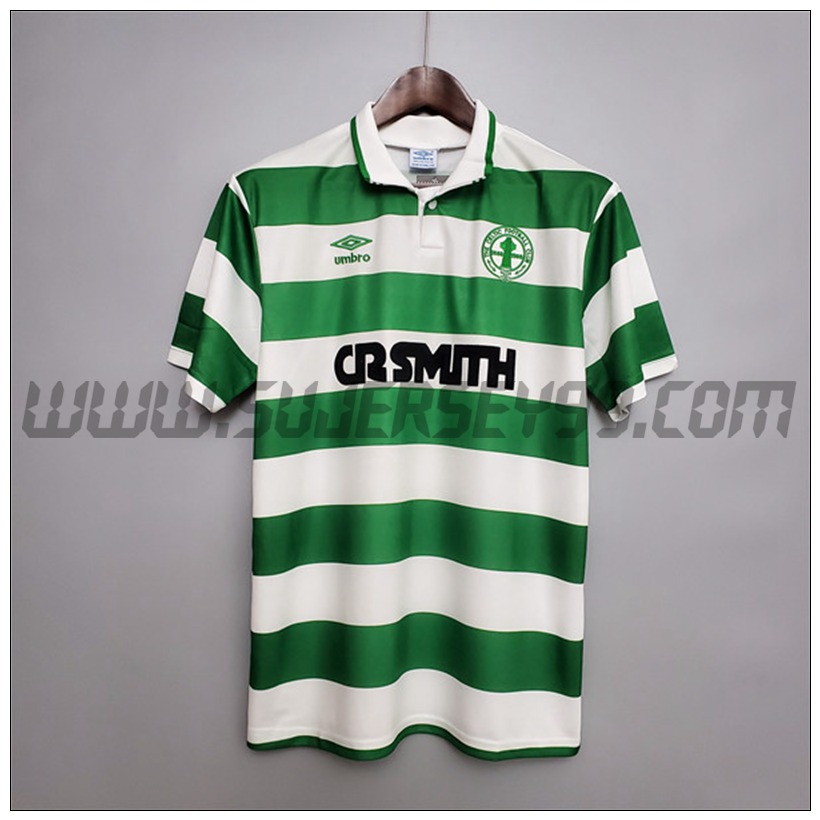 Camiseta Futbol Celtic FC Retro Primera 1987/1989
