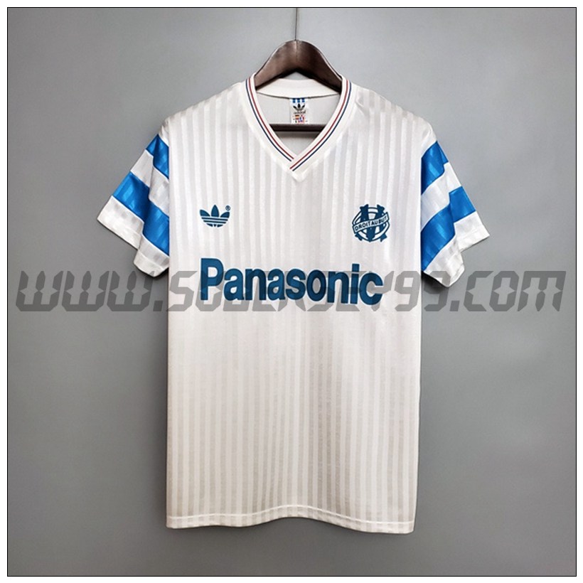 Camiseta Futbol Marsella Retro Primera 1990