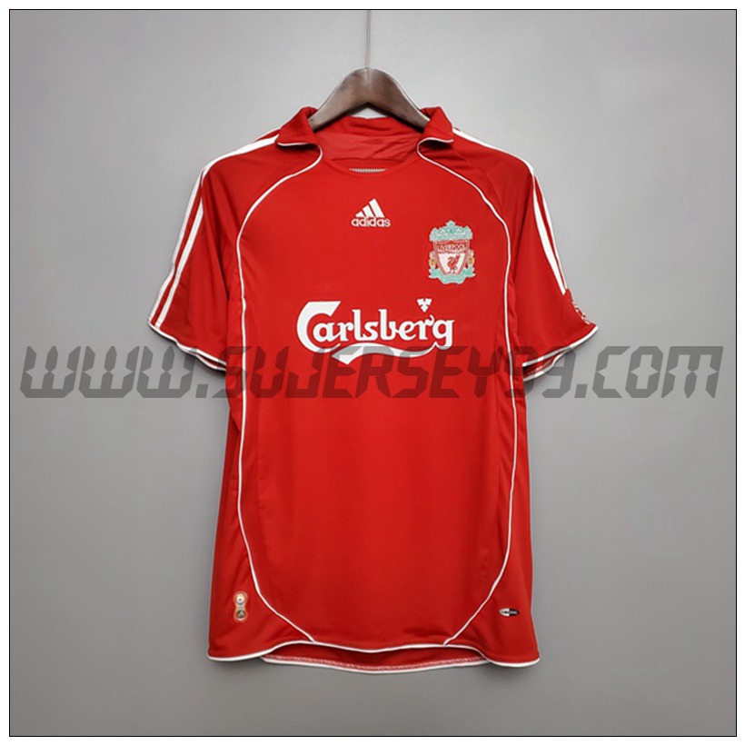 Camiseta Futbol FC Liverpool Retro Primera 2006/2007