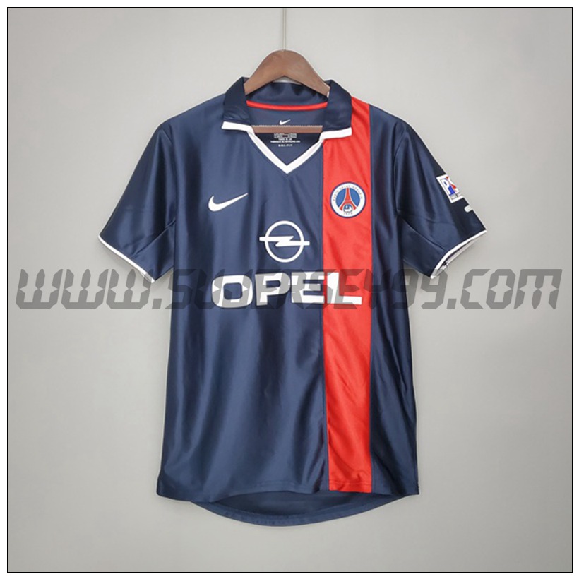 Camiseta Futbol PSG Retro Primera 2001/2002