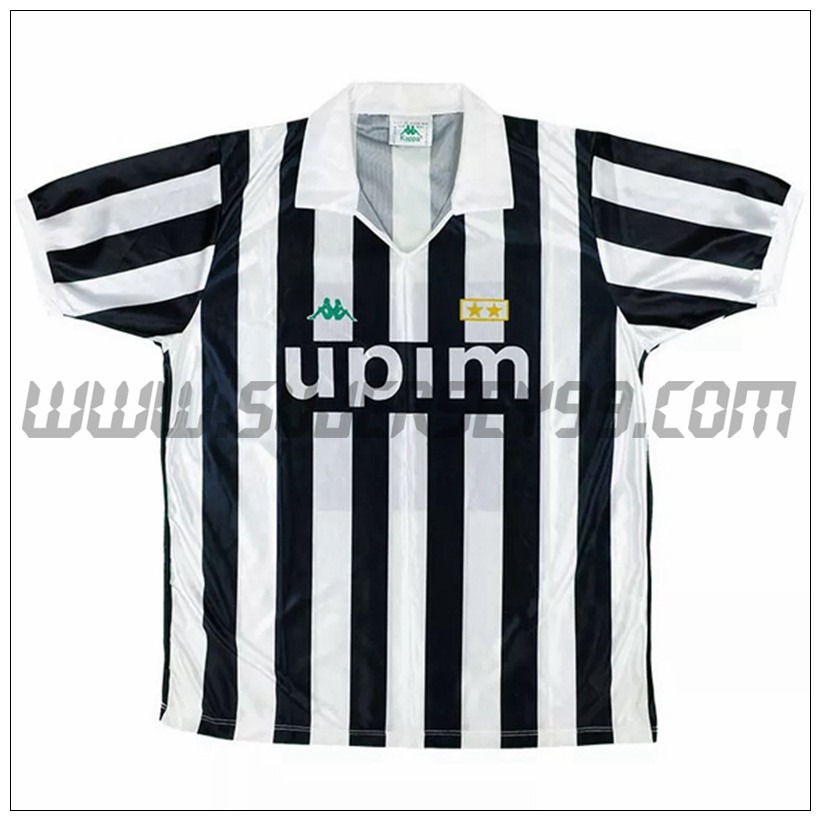 Camiseta Futbol Juventus Retro Primera 1991/1992