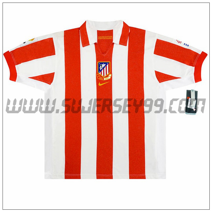 Camiseta Futbol Atletico Madrid Retro Primera 2003/2004