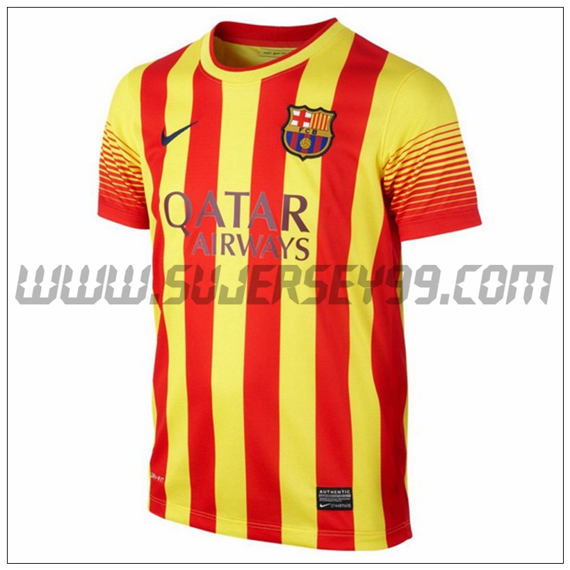 Camiseta Futbol FC Barcelona Retro Segunda 2013/2014