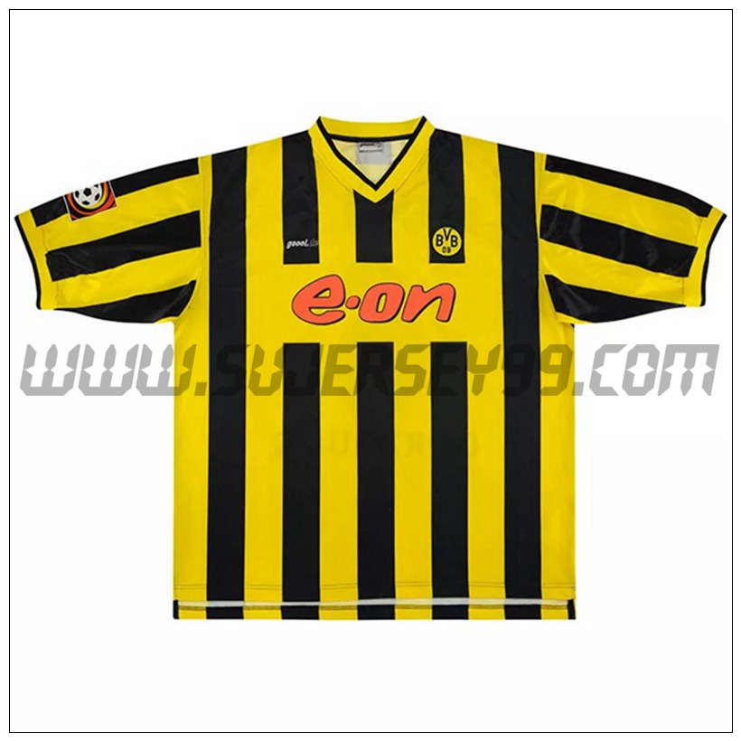 Camiseta Futbol Dortmund BVB Retro Primera 2000/2002