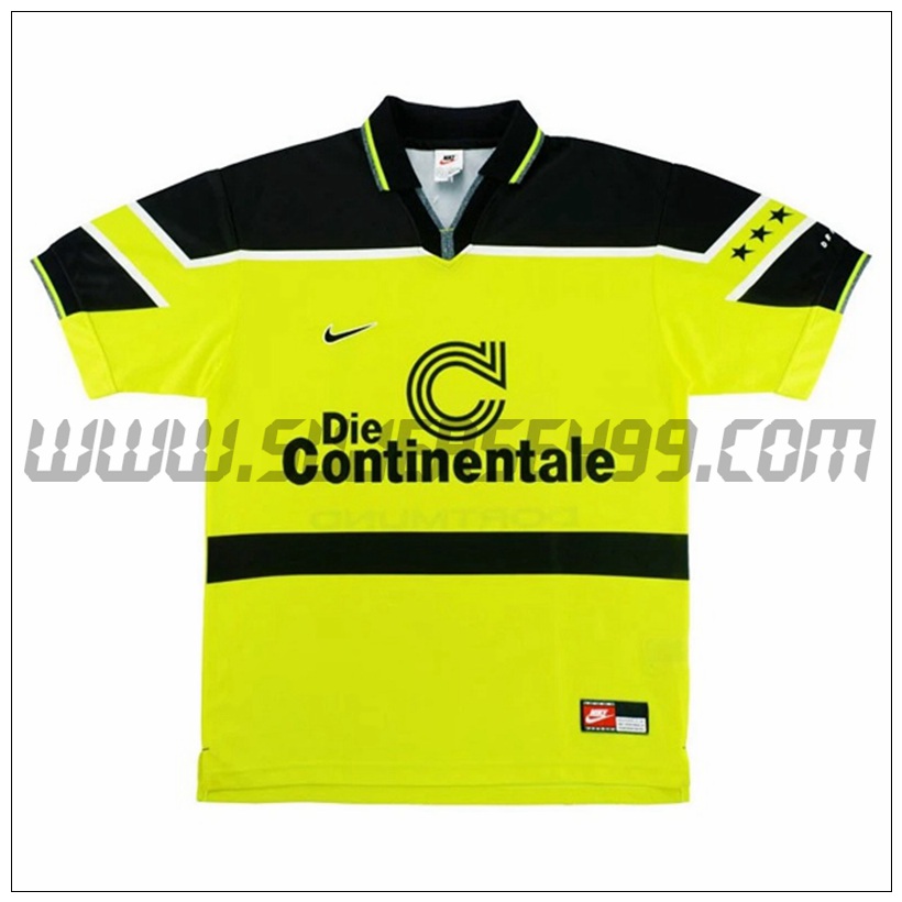 Camiseta Futbol Dortmund BVB Retro Primera 1997
