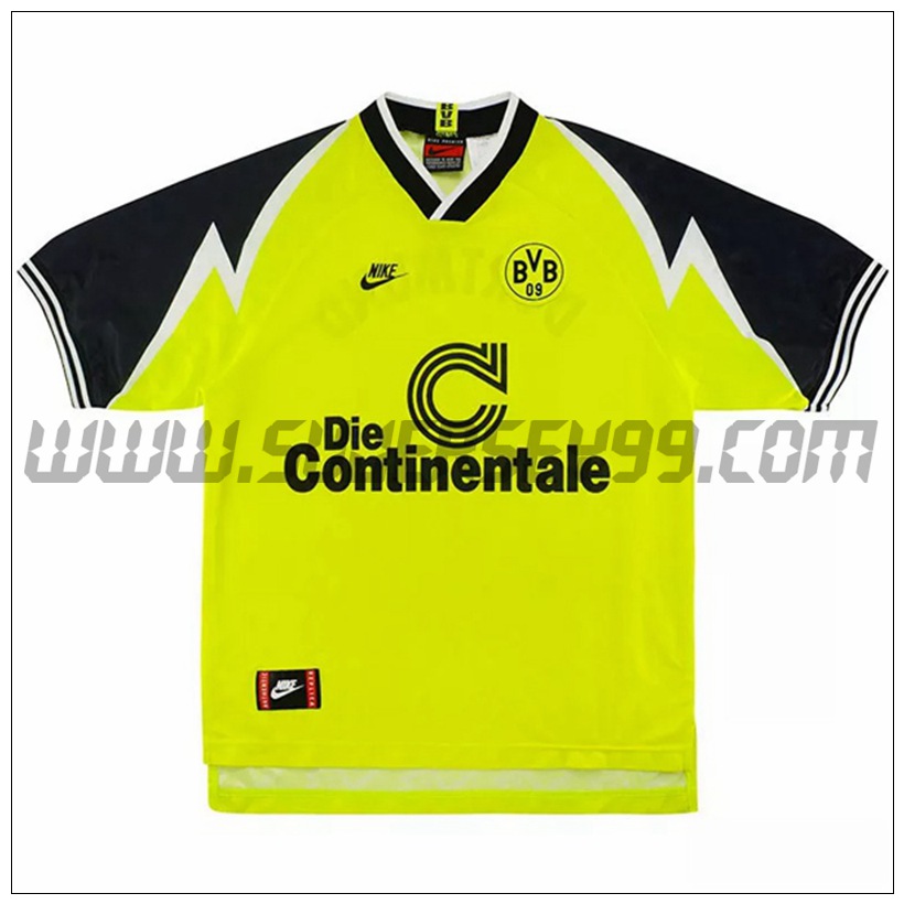 Camiseta Futbol Dortmund BVB Retro Primera 1995/1996