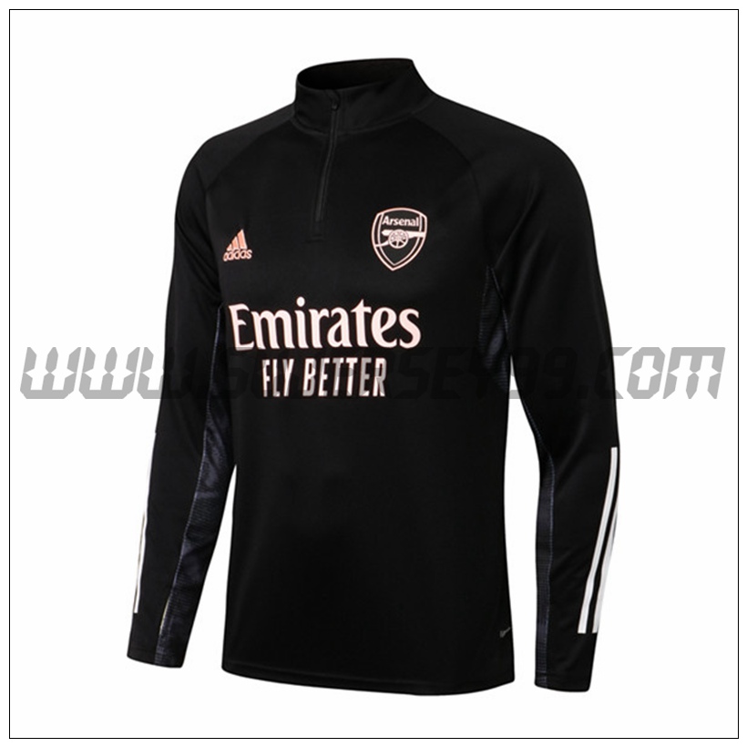 Sudadera Entrenamiento Arsenal Negro 2021 2022