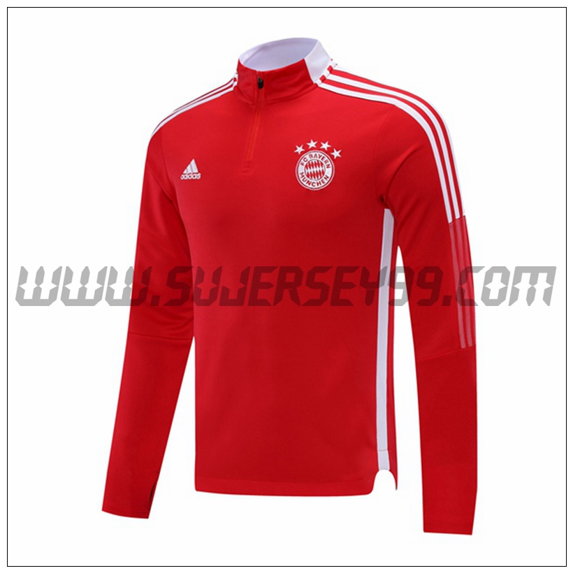 Sudadera Entrenamiento FC Barcelona Rojo/Azul 2021 2022