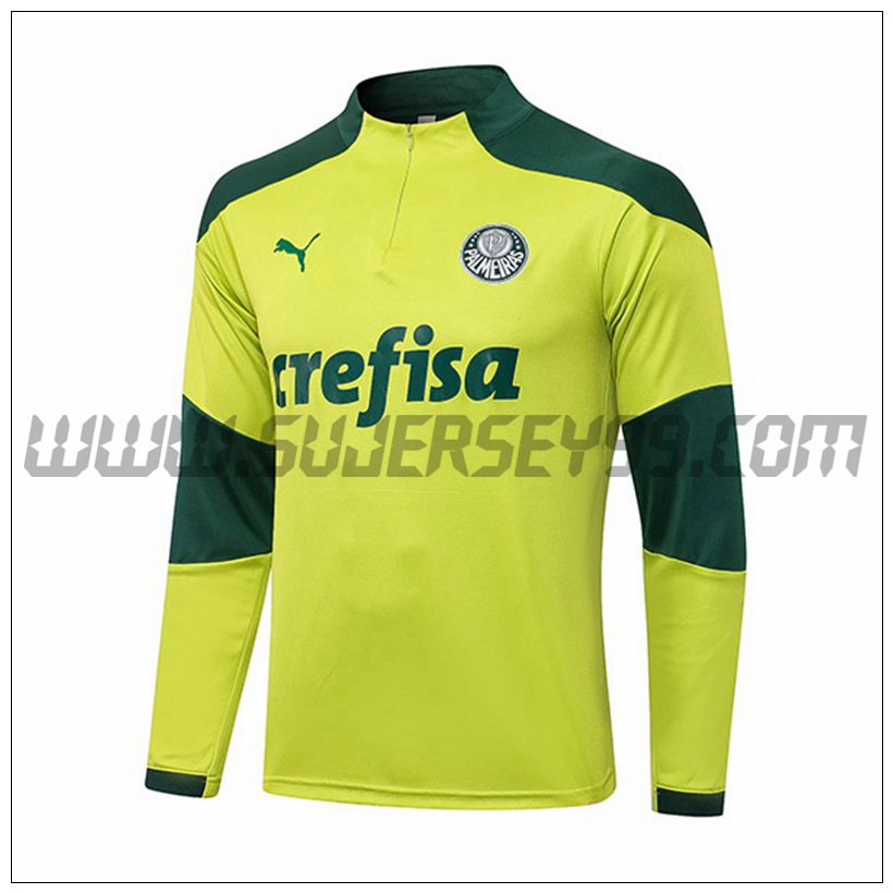 Sudadera Entrenamiento Palmeiras Verde 2021 2022