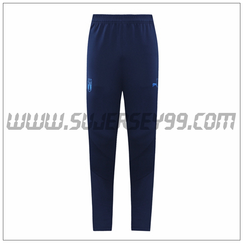 Pantalones Entrenamiento Italia Azul Marino 2021 2022 -1