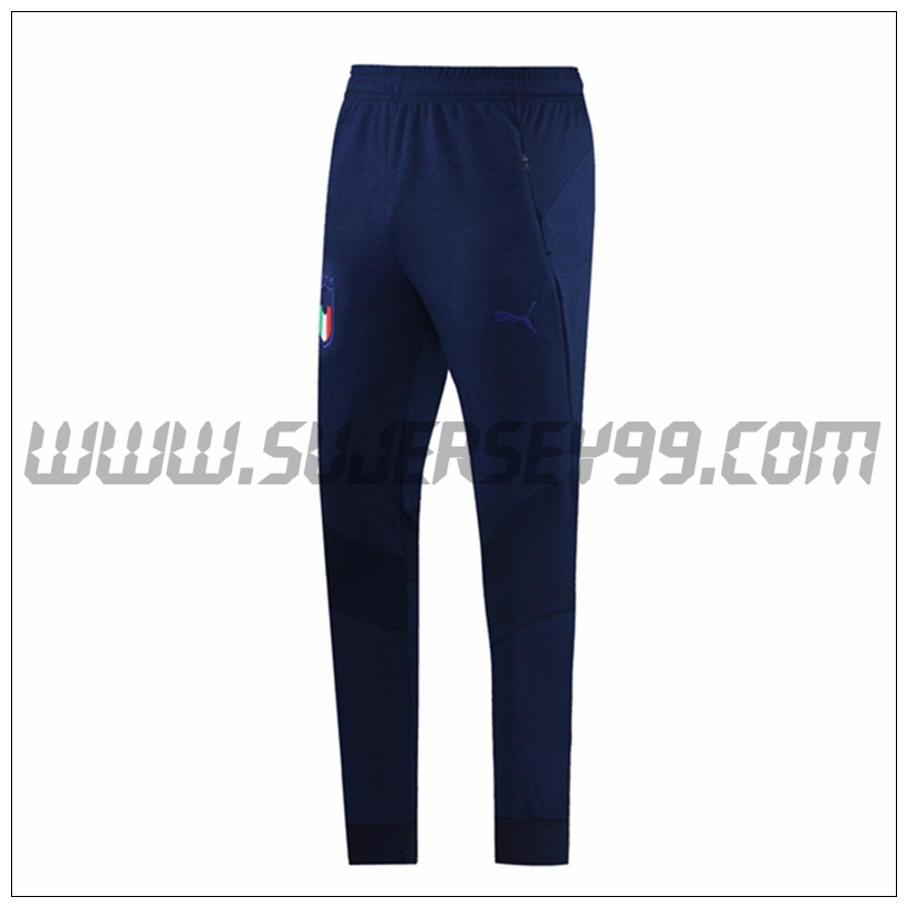 Pantalones Entrenamiento Italia Azul Marino 2021 2022