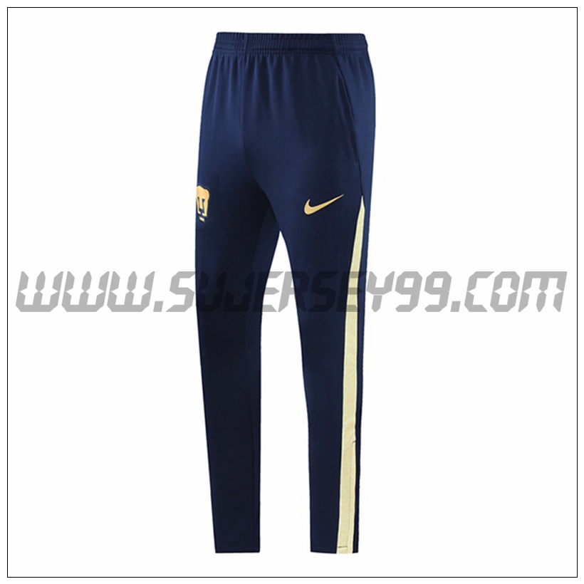 Pantalones Entrenamiento Pumas UNAM Azul Marino 2021 2022