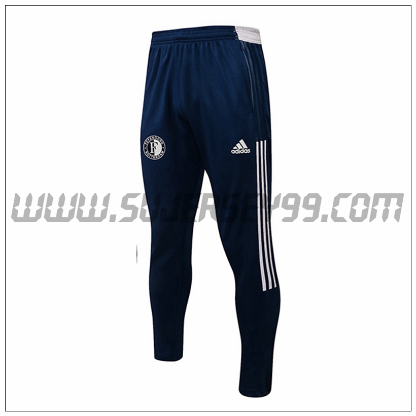 Pantalones Entrenamiento Feyenoord Azul Marino 2021 2022