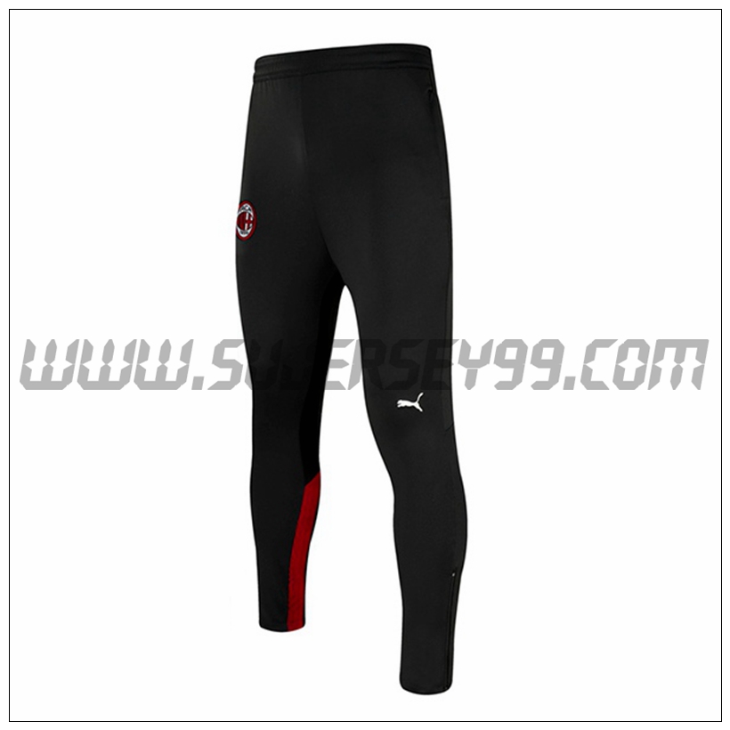 Pantalones Entrenamiento AC Milan Negro 2021 2022