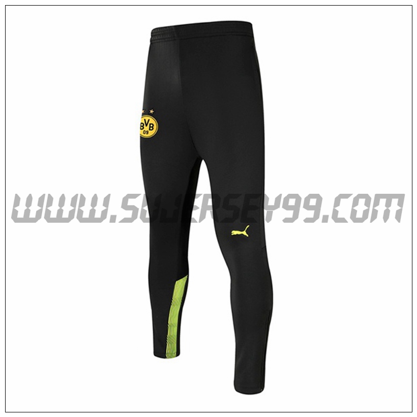 Pantalones Entrenamiento Dortmund BVB Verde/Negro 2021 2022