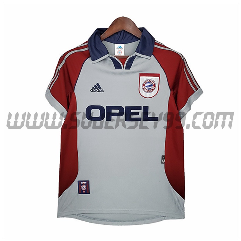 Camiseta Futbol Bayern Munich Retro Segunda 1998/1999