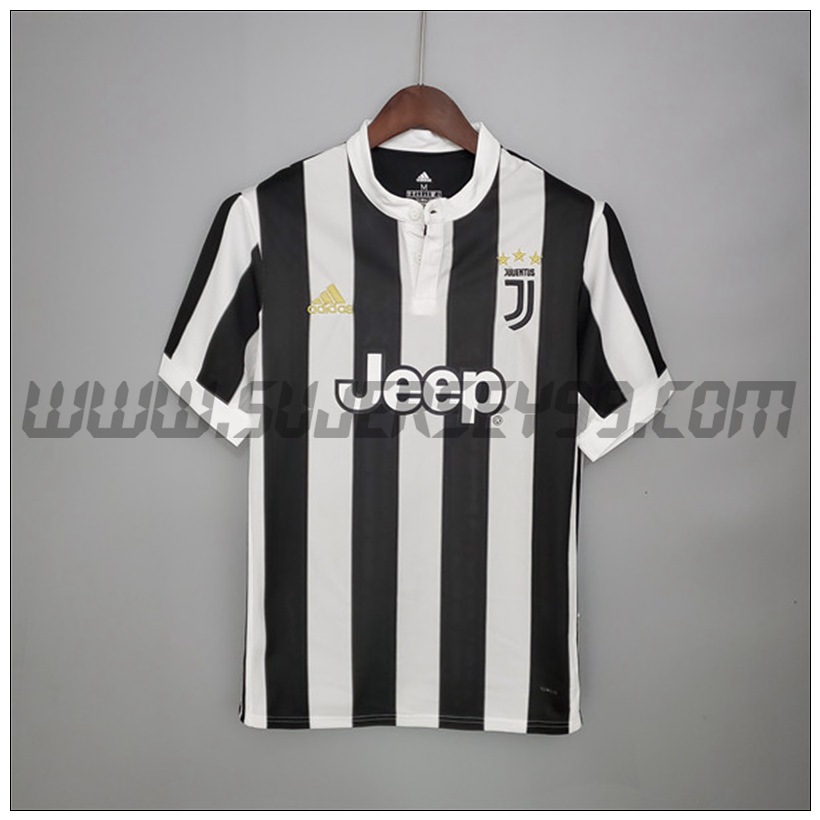 Camiseta Futbol Juventus Retro Primera 2017/2018
