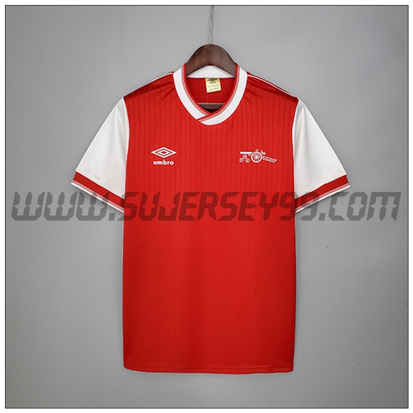 Camiseta Futbol Arsenal Retro Primera 1983/1986