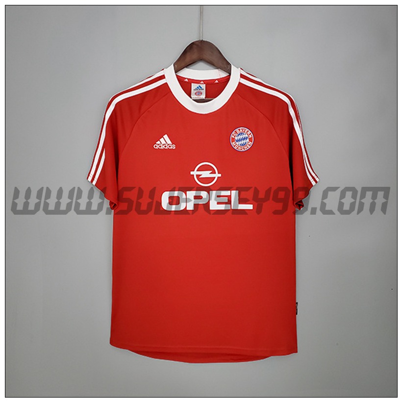 Camiseta Futbol Bayern Munich Retro Primera 2000/2001