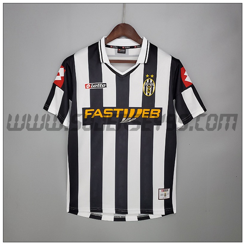 Camiseta Futbol Juventus Retro Primera 2001/2002