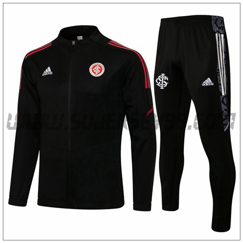 Chaqueta Chandal del Internacional Negro 2021 2022