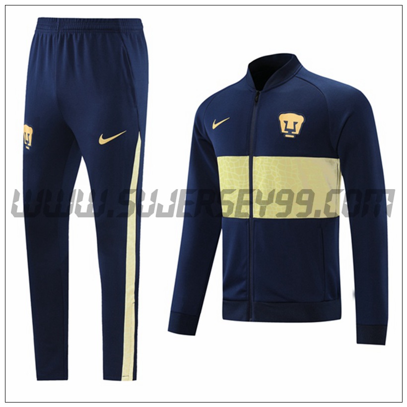 Chaqueta Chandal del Pumas UNAM Azul Marino 2021 2022