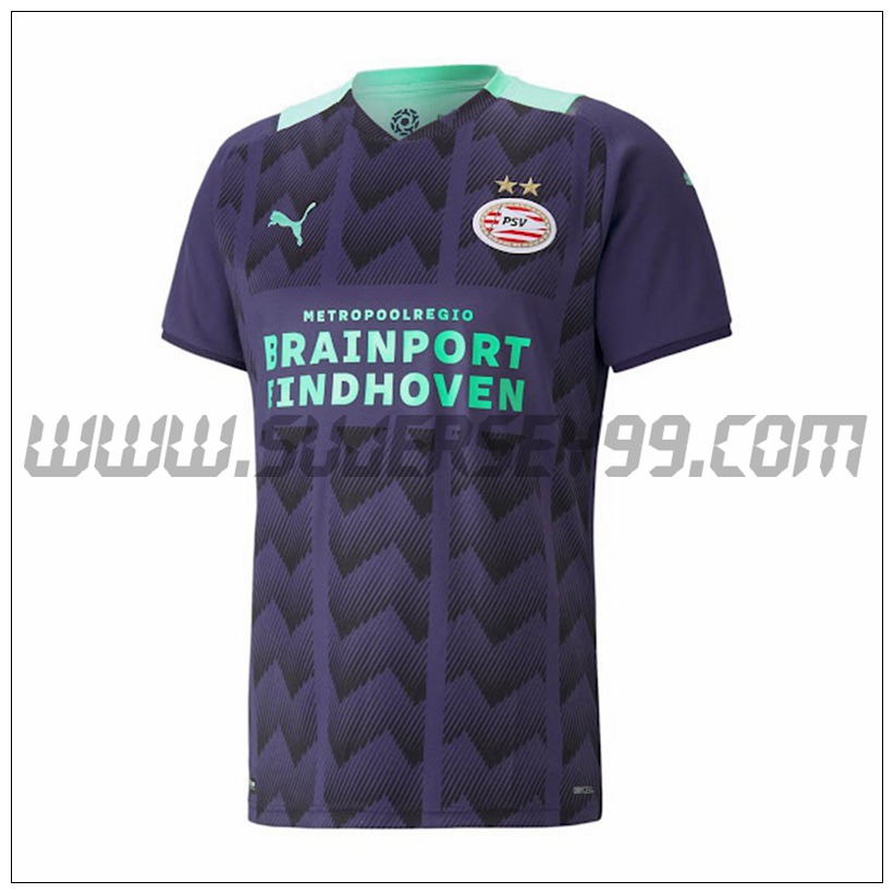 Segunda Camiseta Futbol PSV Eindhoven 2021 2022