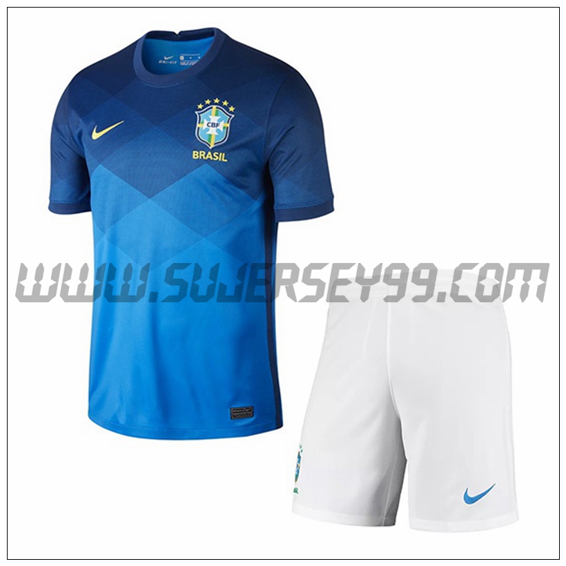 Segunda Equipacion del Brasil Ninos 2021 2022