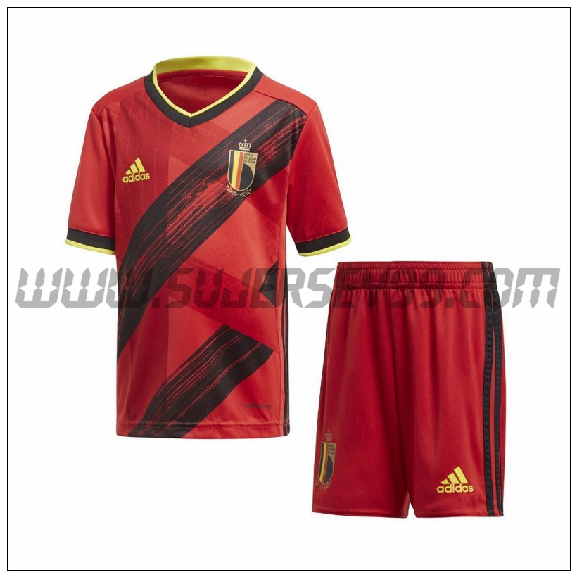 Primera Equipacion del Belgica Ninos 2021 2022
