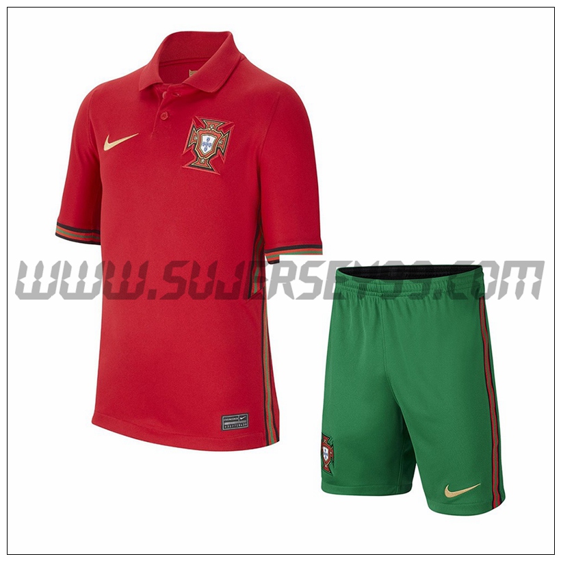 Primera Equipacion del Portugal Ninos 2021 2022