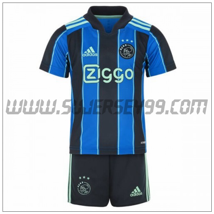Segunda Equipacion del AFC Ajax Ninos 2021 2022
