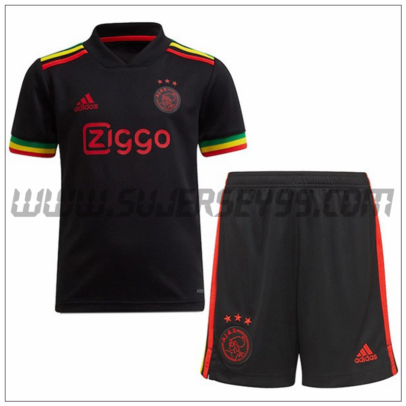 Tercera Equipacion del AFC Ajax Ninos 2021 2022