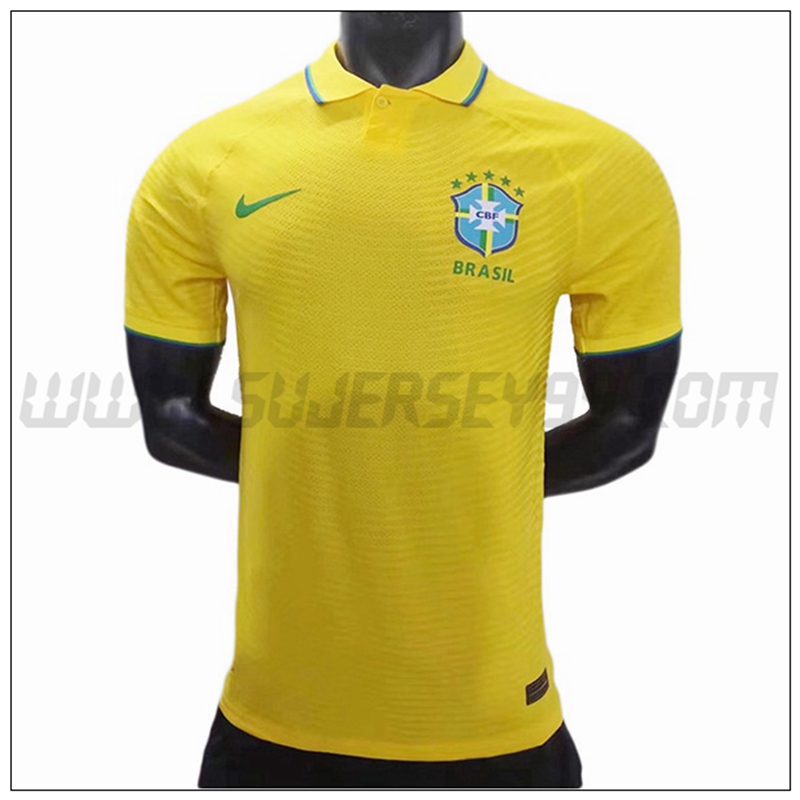 Primera Camiseta Equipo Brasil 2022 2023