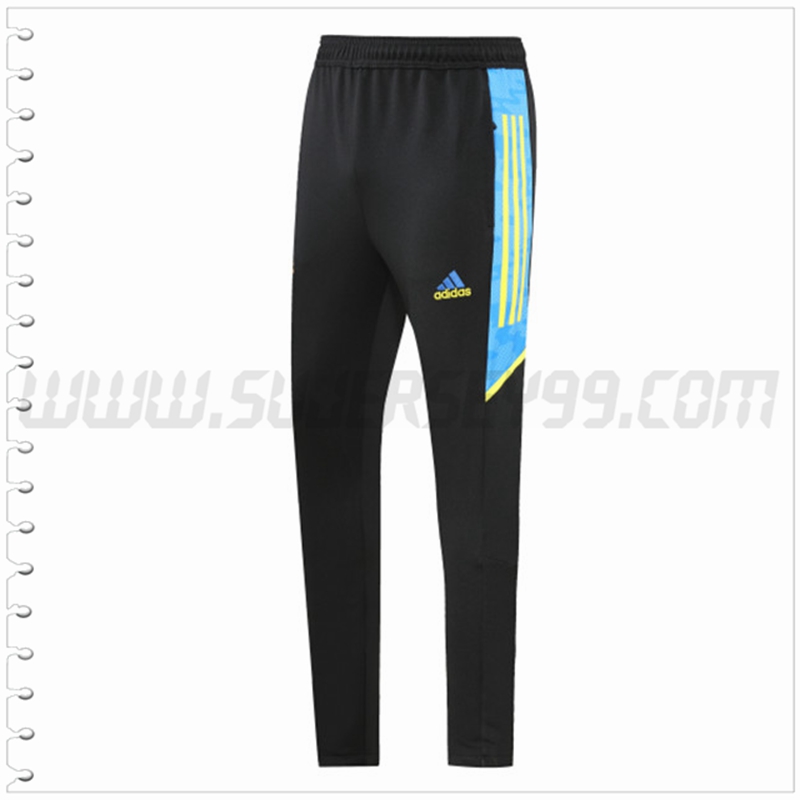 Pantalones Entrenamiento Manchester United Azul Negro 2022 2023