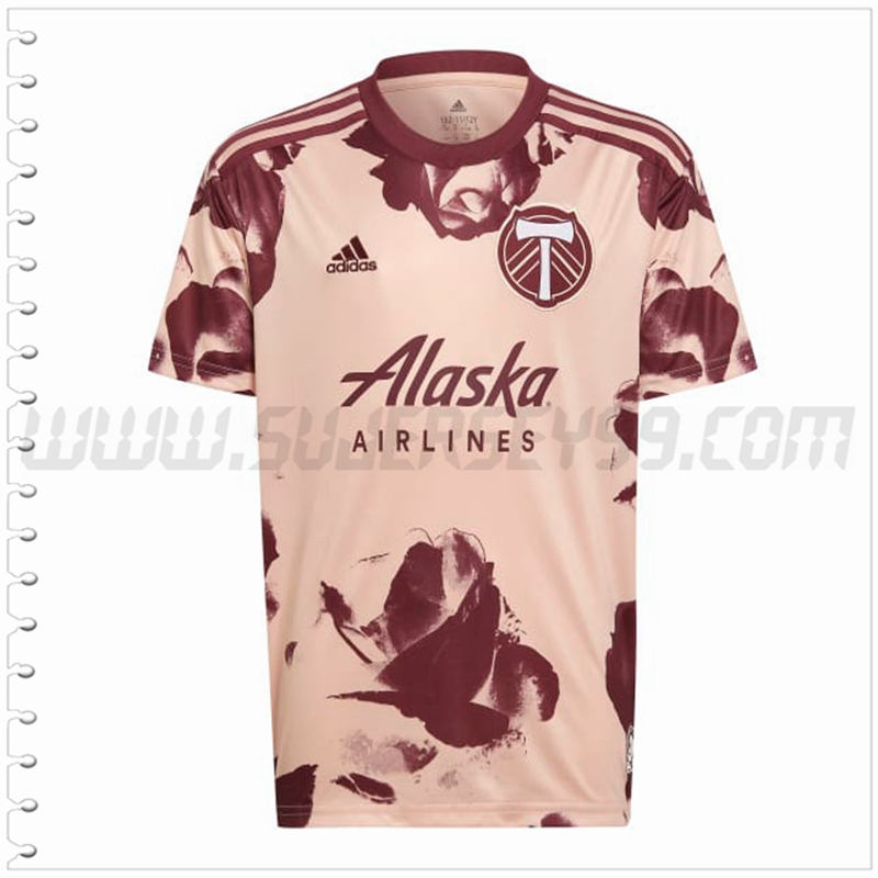 Segunda Camiseta Futbol Portland Timbers 2022 2023
