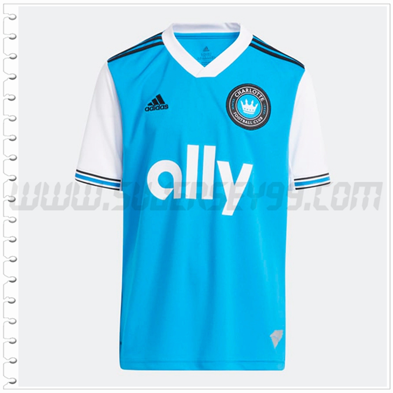 Primera Camiseta Futbol Charlotte FC 2022 2023