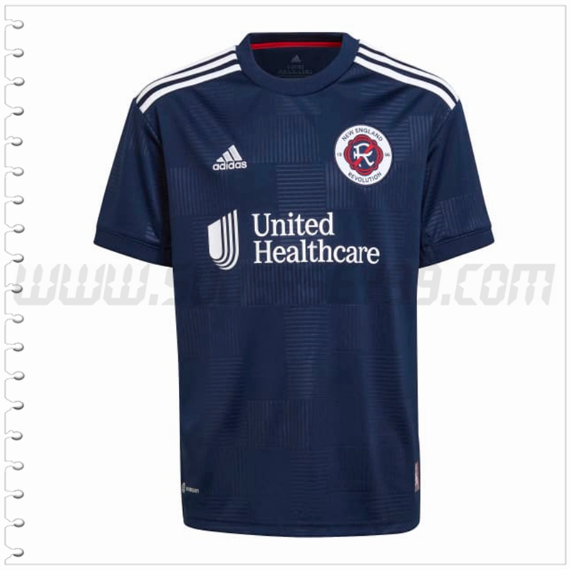 Primera Camiseta Futbol New England Revolution 2022 2023