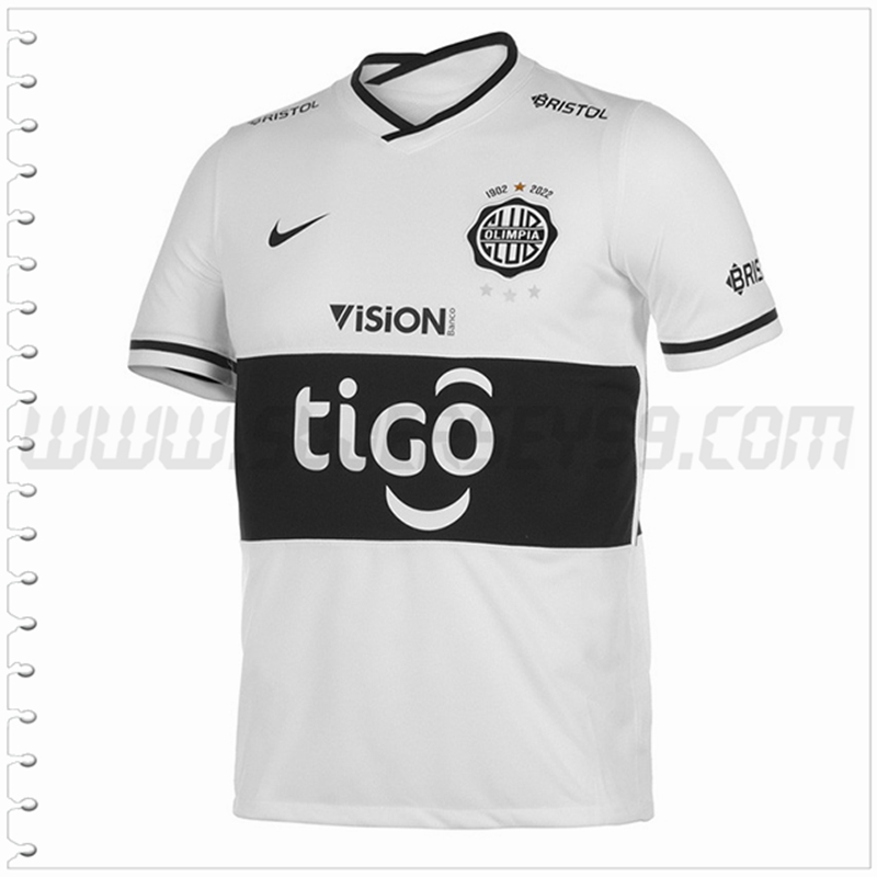 Primera Camiseta Futbol Olympia Warriors 2022 2023